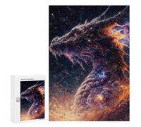 Rompecabezas 300 PCS para Adolescentes The Rainbow Dragon Rompecabezas para Adultos Juguete Decoración De Pared Difícil Difícil Desafiante De Completar 300 PCS