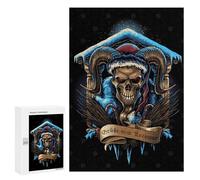 Rompecabezas 300 PCS para Adolescentes The Shrine of Krampus Rompecabezas para Adultos Juego Práctico Decoración del Hogar Cumpleaños Y Navidad 300 PCS