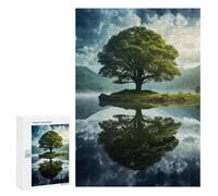 Rompecabezas 300 PCS para Adolescentes The Summer Tree of Life Rompecabezas para Adolescentes Juguetes DIY Decoración De Pared Ayuda A Ejercitar El Cerebro 300 PCS