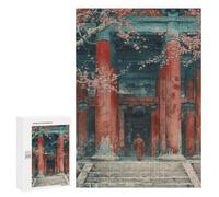 Rompecabezas 300 PCS para Adolescentes The Temple Rompecabezas Juego De Ingenio Aliviador De Estrés Desafiante para Completar 300 PCS
