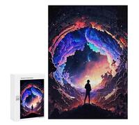 Rompecabezas 300 PCS para Adolescentes The Universe Paint Rompecabezas para Adultos Juegos De Relajación Vacaciones En Casa Matar El Tiempo 300 PCS