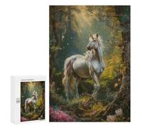 Rompecabezas 300 PCS para Adolescentes Unicorn Renaissance Art Rompecabezas para Adultos Juego Práctico Arte De Pared Desafiante De Completar 300 PCS