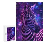 Rompecabezas 300 PCS para Adolescentes Zebra Animal Space Rompecabezas para Adultos Juego Práctico Regalo De Cumpleaños Regalo De Cumpleaños, Regalos, 300 PCS
