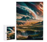 Rompecabezas 300 PCS para Adultos Celestial Vista Rompecabezas para Adultos Juegos Divertidos Vacaciones En Casa Matar El Tiempo para Cumpleaños, Navidad 300 PCS