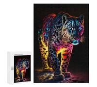 Rompecabezas 300 PCS para Adultos Colorful Tigers Rompecabezas para Adultos Juguetes De Bricolaje Pero Divertidos Y Humorísticos para Cumpleaños, Navidad 300 PCS