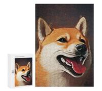 Rompecabezas 300 PCS para Adultos Doge Meme Rompecabezas para Adultos Juguetes De Bricolaje Pero Divertidos Y Humorísticos para Cumpleaños, Navidad 300 PCS