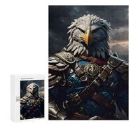 Rompecabezas 300 PCS para Adultos Eagle Armor Fighting Rompecabezas para Adultos Juegos Familiares Carrera De Velocidad Manual Regalos para Amigos Y Familiares 300 PCS