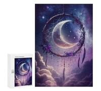 Rompecabezas 300 PCS para Adultos Enchanted Celestial Dreamcatcher -1 Rompecabezas para Adultos Juguete Decoración De Pared Decoración Perfecta Regalos para Reducir El Estrés 300 PCS