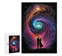 Rompecabezas 300 PCS para Adultos Endless Love Space Rompecabezas para Adultos Juegos Relajantes Corte De Precisión Oferta como Regalo para Toda La Familia 300 PCS