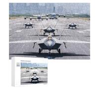 Rompecabezas 300 PCS para Adultos F22 Raptor Lockheed Martin Rompecabezas para Adultos Juego Práctico Decoración De Pared Ayuda A Ejercitar El Cerebro 300 PCS