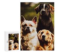 Rompecabezas 300 PCS para Adultos Famous Dog Rompecabezas para Adultos Juguetes De Bricolaje Pero Divertidos Y Humorísticos para Cumpleaños, Navidad 300 PCS