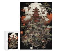 Rompecabezas 300 PCS para Adultos Fantasy Japan 04 Rompecabezas para Adultos Juegos Relajantes Corte De Precisión Oferta como Regalo para Toda La Familia 300 PCS