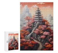 Rompecabezas 300 PCS para Adultos Fantasy Japan 08 Rompecabezas para Adultos Juguete Decoración De Pared Decoración Perfecta Regalos para Reducir El Estrés 300 PCS