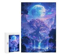 Rompecabezas 300 PCS para Adultos Heart of The Sacred Forest Rompecabezas para Adultos Juegos Relajantes Corte De Precisión Oferta como Regalo para Toda La Familia 300 PCS