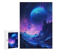 Rompecabezas 300 PCS para Adultos Infinite Beyond Planet Rompecabezas para Adultos Juego De Ingenio Regalo De Cumpleaños Ayuda A Ejercitar El Cerebro 300 PCS