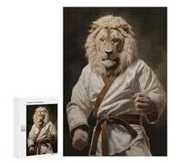 Rompecabezas 300 PCS para Adultos Karate Lion Rompecabezas para Adultos Juego De Ingenio Regalo De Cumpleaños Ayuda A Ejercitar El Cerebro 300 PCS