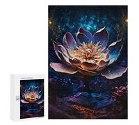 Rompecabezas 300 PCS para Adultos Lotus Flower Magic Rompecabezas para Adultos Juegos Relajantes Corte De Precisión Oferta como Regalo para Toda La Familia 300 PCS