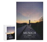 Rompecabezas 300 PCS para Adultos Munich Rompecabezas para Adultos Juguetes De Bricolaje Pero Divertidos Y Humorísticos para Cumpleaños, Navidad 300 PCS