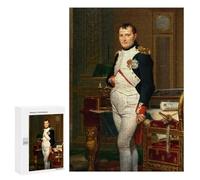 Rompecabezas 300 PCS para Adultos Napoleon in His Study Rompecabezas para Adultos Juguete Decoración De Pared Decoración Perfecta Regalos para Reducir El Estrés 300 PCS