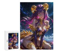 Rompecabezas 300 PCS para Adultos Purple Anime Girl Princess Rompecabezas Juego De Ingenio Difícil Oferta como Regalo para Toda La Familia 300 PCS