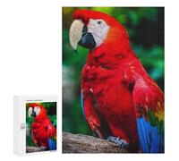 Rompecabezas 300 PCS para Adultos Red Yellow and Blue Parrot Rompecabezas para Adultos Juegos Familiares Carrera De Velocidad Manual Regalos para Amigos Y Familiares 300 PCS
