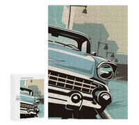 Rompecabezas 300 PCS para Adultos Retro Car Rompecabezas para Adultos Juego De Ingenio Regalo De Cumpleaños Ayuda A Ejercitar El Cerebro 300 PCS