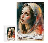 Rompecabezas 300 PCS para Adultos Saint Mary Magdalene Rompecabezas para Adultos Juguetes De Bricolaje Pero Divertidos Y Humorísticos para Cumpleaños, Navidad 300 PCS