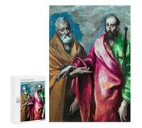 Rompecabezas 300 PCS para Adultos Saint Peter and Saint Paul Rompecabezas para Adultos Juego De Ingenio Regalo De Cumpleaños Ayuda A Ejercitar El Cerebro 300 PCS