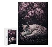 Rompecabezas 300 PCS para Adultos Sleeping Wolf Rompecabezas para Adultos Juegos Familiares Carrera De Velocidad Manual Regalos para Amigos Y Familiares 300 PCS