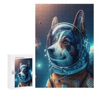 Rompecabezas 300 PCS para Adultos Space Dog Fantasy Rompecabezas Juego Familiar Difícil Oferta Difícil como Regalo para Toda La Familia 300 PCS