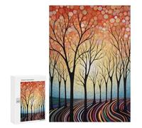 Rompecabezas 300 PCS para Adultos Spiritual Trees Rompecabezas para Adultos Juguete Decoración De Pared Decoración del Hogar para Cumpleaños, Navidad 300 PCS