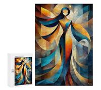 Rompecabezas 300 PCS para Adultos Thalassa - Cubist Minimal Mythology Abstract Rompecabezas para Adultos Juguete Decoración De Pared Mejora La Memoria Regalo De Cumpleaños, Regalos, 300 PCS