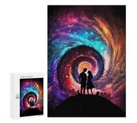 Rompecabezas 300 PCS para Adultos The Edge of The Universe Rompecabezas para Adultos Juegos Divertidos Vacaciones En Casa Matar El Tiempo para Cumpleaños, Navidad 300 PCS