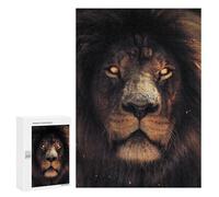 Rompecabezas 300 PCS para Adultos The Scary Lion Rompecabezas para Adultos Juegos Familiares Carrera De Velocidad Manual Regalos para Amigos Y Familiares 300 PCS