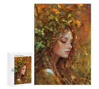 Rompecabezas 300 PCS para Adultos Whispers of Autumn Rompecabezas para Adultos Juguetes De Bricolaje Pero Divertidos Y Humorísticos para Cumpleaños, Navidad 300 PCS