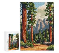 Rompecabezas 300 PCS para Adultos Yosemite National Park Rompecabezas para Adultos Juguete Decoración De Pared Decoración del Hogar para Cumpleaños, Navidad 300 PCS