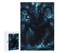 Rompecabezas 300 PCS Rise of The Leviathan Rompecabezas para Adultos Juguete Decoración De Pared Regalo De Cumpleaños Oferta como Regalos para Toda La Familia 300 PCS