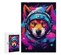 Rompecabezas 300 PCS Space Fox Adventure -3 Rompecabezas para Adolescentes Carrera De Velocidad Manual Actividades Divertidas En Casa Juego Desafiante Y Juego Familiar 300 PCS