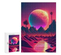 Rompecabezas 300 PCS The Future That Never Was Rompecabezas para Adultos Juguete Decoración De Pared Regalo De Cumpleaños Oferta como Regalos para Toda La Familia 300 PCS