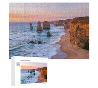 Rompecabezas 300 PCS Twelve Apostles at Sunset, Australia Rompecabezas Juguetes Antiestrés Pero Divertidos Y Humorísticos Oferta como Regalos para Toda La Familia 300 PCS