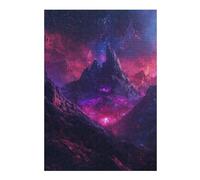 Rompecabezas 38x26cm/1000pcs Galactic Mountain Range Rompecabezas para Adultos Juguetes Antiestrés Mejora La Memoria Oferta como Regalos para Toda La Familia 38x26cm/1000pcs