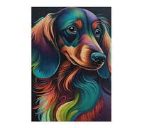 Rompecabezas 38x26cm/1000pcs para Adolescentes Dachshund Style 1 Rompecabezas para Adultos Juego Práctico Corte De Precisión Regalos De Cumpleaños Y Únicos 38x26cm/1000pcs
