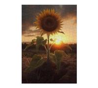 Rompecabezas 38x26cm/1000pcs para Adolescentes Sunflower Sunset Clouds Rompecabezas DIY Juguetes Carrera De Velocidad Manual Oferta como Regalos para Toda La Familia 38x26cm/1000pcs