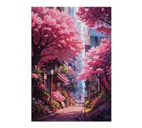 Rompecabezas 38x26cm/1000pcs para Adolescentes Walking in Solitude Rompecabezas para Adultos Juegos Relajantes Regalo De Cumpleaños Ayuda A Ejercitar El Cerebro 38x26cm/1000pcs