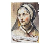 Rompecabezas 38x26cm/1000pcs Saint Bernadette Soubirous Rompecabezas para Adolescentes Juego Práctico Análisis Y Lógica Trato como Regalos para Toda La Familia 38x26cm/1000pcs