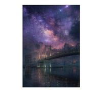 Rompecabezas 38x26cm/1000pcs Tokyo Night Sky Reflections Rompecabezas para Adultos Juego De Ingenio Regalo De Cumpleaños Cumpleaños Y Navidad 38x26cm/1000pcs