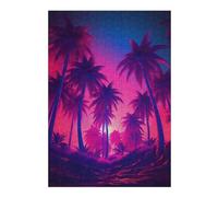 Rompecabezas 38x26cm/1000pcs Tropical Retro Dreamscape Rompecabezas para Adultos Juguete Decoración De Pared Regalos para Mujeres Cumpleaños Y Navidad 38x26cm/1000pcs