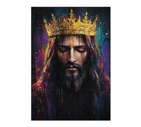 Rompecabezas 38x26cm/1000pcsS para Adultos Golden Crown Majesty Art Print Rompecabezas para Adultos Juguete Decoración De Pared Regalos para Mujeres Gran Regalo para Juegos 38x26cm/1000pcsS
