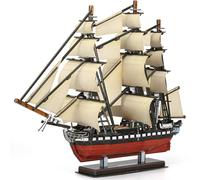 Rompecabezas 3D de CubicFun para modelos de veleros USS Constitution para adultos y adolescentes (193 piezas)