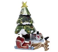 Rompecabezas 3D de edificio famoso (árbol de Navidad)